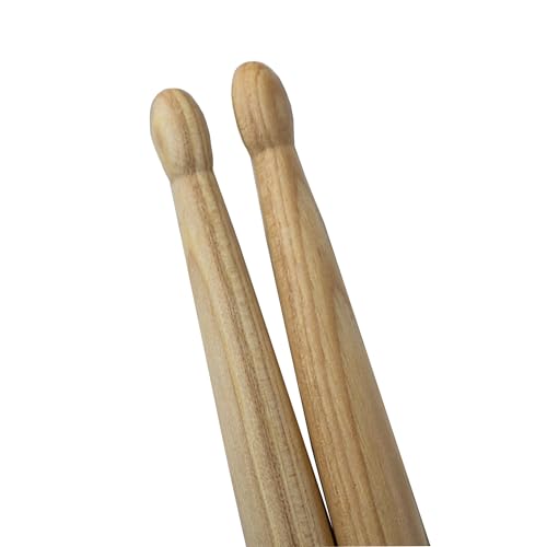 ChromaCast 7A USA Made Hickory Drumsticks 36 Pares - Punta de Madera - Perfectas para bateristas principiantes, intermedios y profesionales - Madera premium de Hickory americana miniatura 2