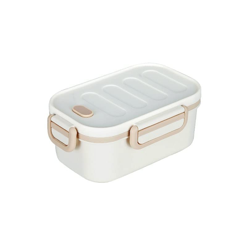 Image of Mayatra's Double Layered Lunch Box | | Leak Proof | Tiffin Box with Handle | for Women and Men Office, Kids to School Easy to Carry| 1000 ML (White)
