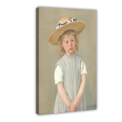 Impression sur toile Mary Cassatt cadre suspendu decoration murale salon 61x91 cm