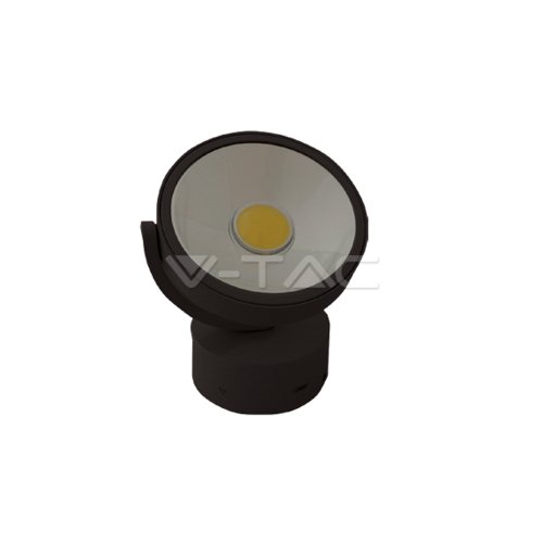 Plafonnier LED COB 20W noir lumière blanche AC85-264V Epistar