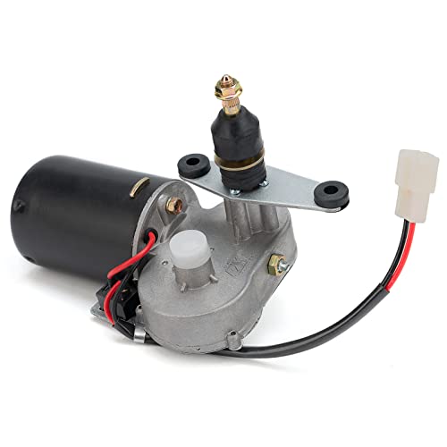 MiKaFex 12V Electric Motor UTV Windshield Wiper Kit with Windshield Washer Pump Kit with Washer Pump Kit for Polaris Ranger RZR 800/900/1000, General 1000,Can Am Commander, Honda Pioneer, Kawasaki