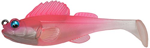 Megabass LURE SOFT DARK SLEEPER 1-28, per unit, Clear Pink, 9.5