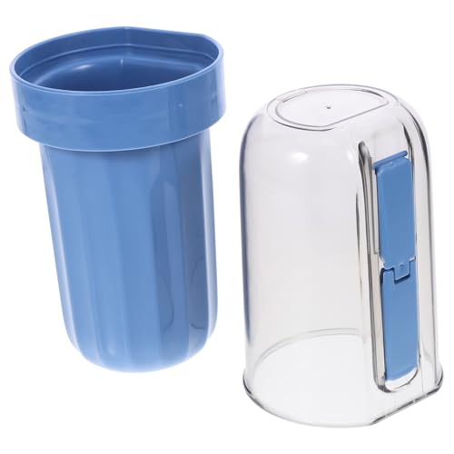VERDANVERSE Estuche de Viaje Pasta de Soporte Portátil Enjuague Bucal Organizador Compacto de Almacenamiento Material Duradero y Ligero