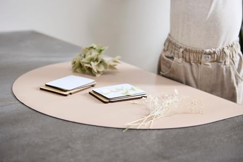 Sous-main d'écriture beige Filibabba pour bureau enfant et protection de table