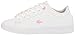 Lacoste Unisex-Child Infant's Carnaby Evo Sneaker, White/Gloss/Log/Marzipan/Java Blue 2.0, 4