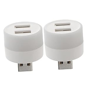 Mucklily AJ052 USB-Lampe Doppelpack