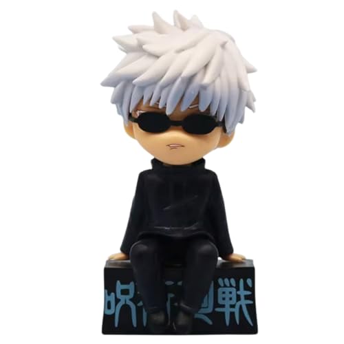 Image of FUNFOB Jujutsu Kisen Megumi Fushiguro Action Figure Height -10 Collectible PVC Multicolour | Small Megumi with Goggle On Box