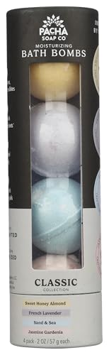 PACHA SOAP Pacha Peaces Froth Bomb Variety Pack, 8 OZ