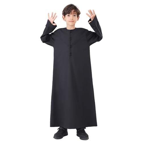 Thobe manches longues pour garçon la tenue de cérémonie idéale pour l'Aïd et fêtes de famille