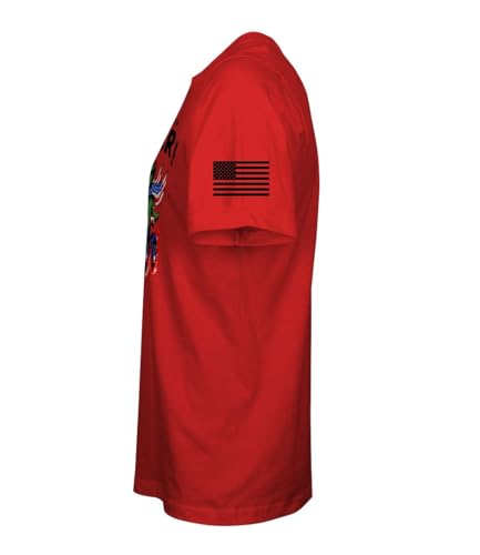 Let Freedom Roar Men's Patriotic T-Shirt4