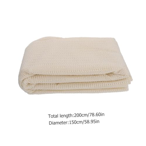 Alfombrilla antideslizante beige de PVC resistente para suelo de hogar 3