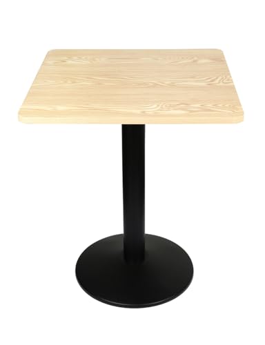 OHMG Table a Manger Carrée, Table de Salle à Manger Industriel Rétro, Tables de Bistrot pour 4...