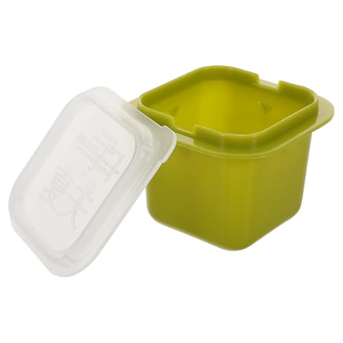 Bandeja para cubos de hielo Toyvian con tapa verde miniatura 1
