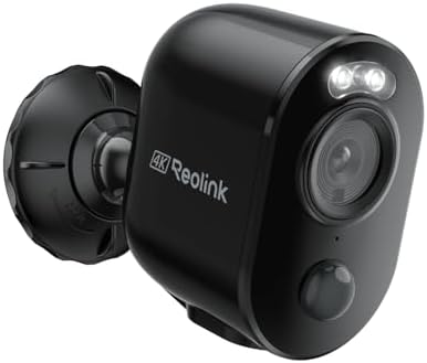 Reolink 4K 8MP Überwachungskamera Aussen Akku mit 2,4GHz/5GHz WiF...