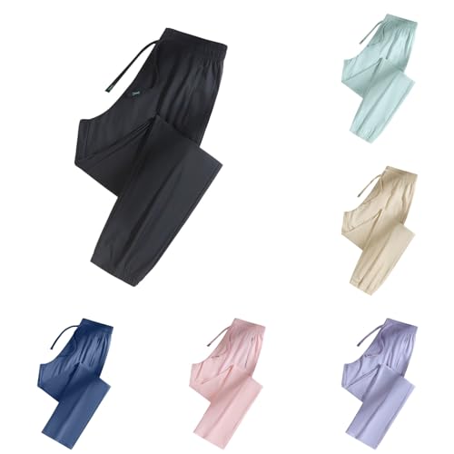 Image of Casual Pants for Women Over 50, Women's Ultra Stretch Breathable Comfy Fit | Pants, Ice Silk Pants for Women