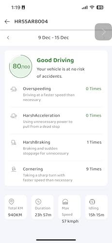 Image of Wheelseye Vehicle GPS Tracking Device with Free 1 Year App Subscription, Live Tracking & Geofencing - SIM Card Included - Compatible with Cars and Bikes