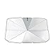 Manhj Le Pare-Brise de Voiture Soleil Ombre Le Pare-Brise de Voiture Pliable Parapluie du Soleil UV Accessoires de Parasol de Protection Bouclier Solaire Pliable Qui maintient Votre véhicule au Frais