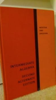 Hardcover Intermediate Algebra Book