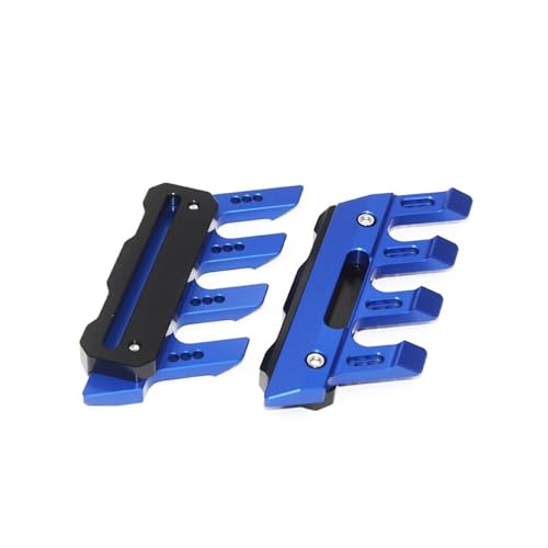 Aile de moto Suzuki GSXR protection de fourche curseur bleu pour sorties sportives
