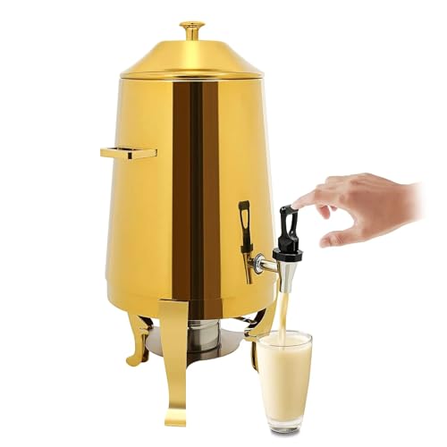 Urne à café grand format, distributeur de boisson chaude avec robinet et inox - 2