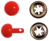 Toy/Craft Red Ball Safety Noses: 15mm - 5 Per Pack
