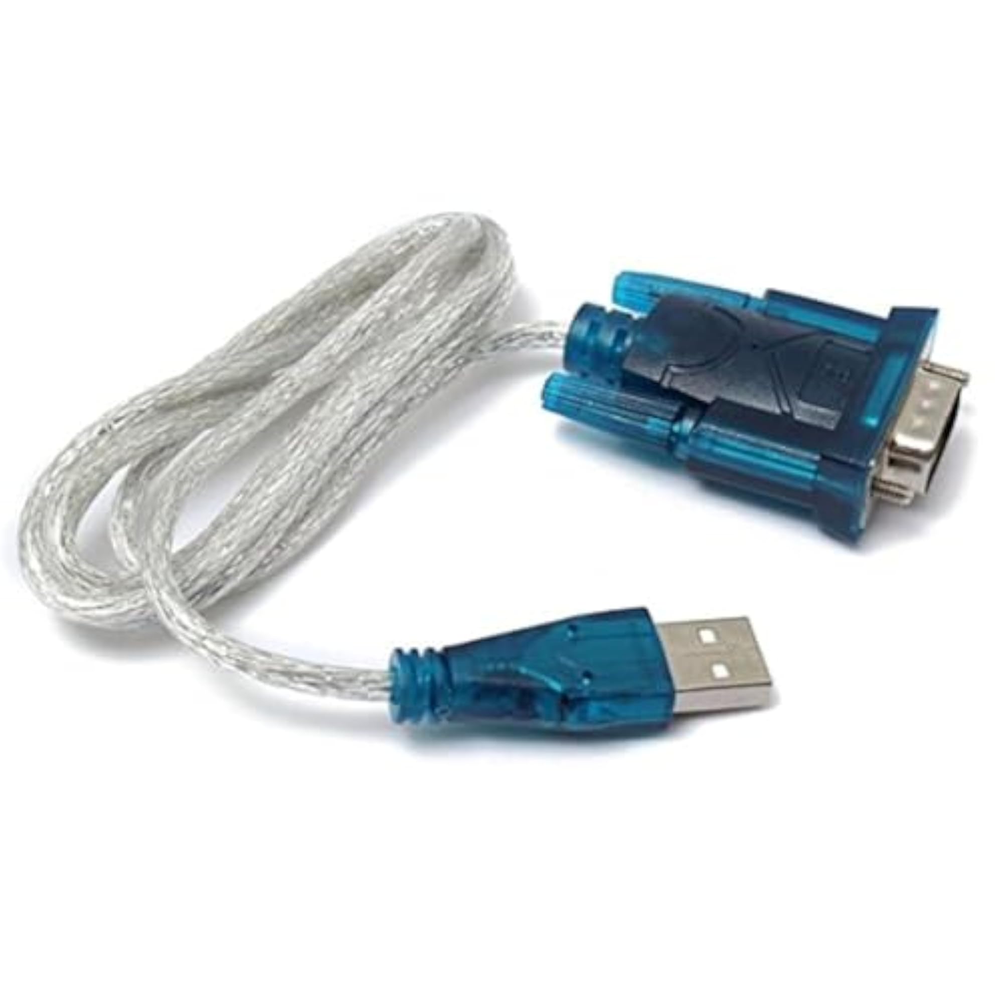 9-Pin DB9 to USB Cable, High-Speed Serial Converter