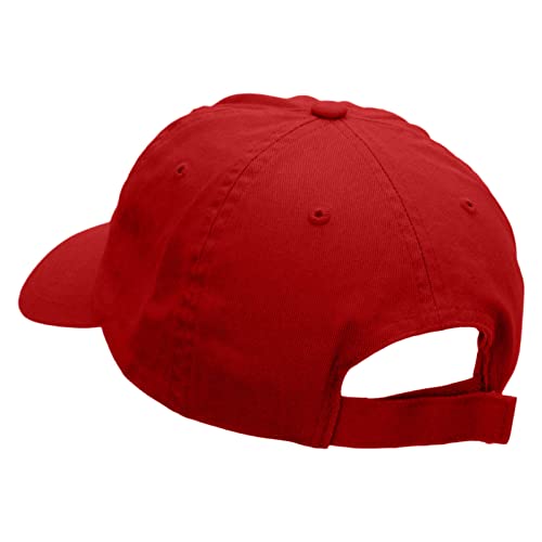 Gorra baja de sarga teñida con bordado Bowser miniatura 3