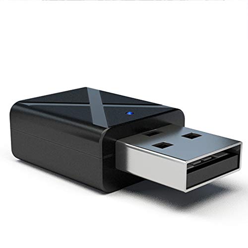 USB-Bluetooth-Sender-Empfänger 2-in-1 Wireless-Audio-Adapter-Bluetooth 5.0-Version-Laptop-Heimstereosystem Headset Smartphone MP3-Player CD-Player