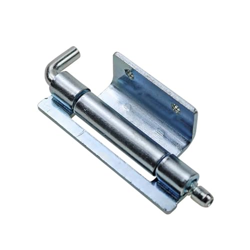Charnière à souder amovible pour porte métallique et coffret de commande - 4