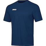 JAKO Unisex Kinder Basis T shirt, Marine, 164 EU