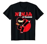 Ninja in Training Cool for Martial Arts Warrior Kids T-Shirt