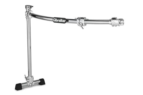 Gibraltar Rack-System - Chrome Series II Drumrack extension GDR050C-CHR - 1x40\ gebogene Rackstange - 1x 30\ Rackbein mit Beckenarmadapter - 12\ Rackfuss - Multiklammer
