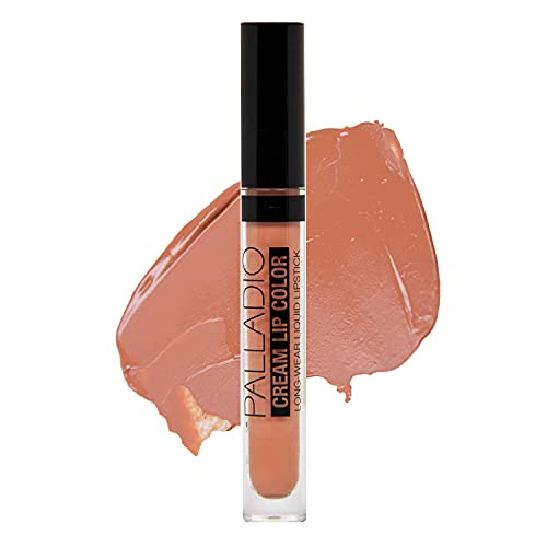 Palladio Long-Wear Cream Lip Color Liquid Lipstick, transfer proof high intensity color pigment, smooth lightweight formula - Image 3