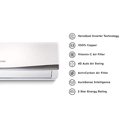 Image of Cruise 1.6 Ton 3 Star Inverter Split AC (Copper CWCVAE-VQ3S193 White)
