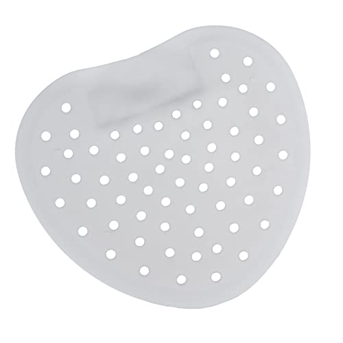 Urinal Screen Deodorizer, Anti Urinal Screen Deodorizer Large Hole Anti Deodorizer Scented Urinal Screen Mats Anti, Male Bed Urinals (large hole white)