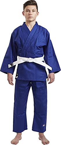 Ippon Gear Unisex Jugend Beginner Judo-Anzug, Blau, 100 Cover