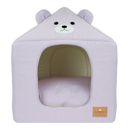Casinha Coração Ursinho Lilás