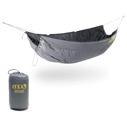 ENO, Eagles Nest Outfitters Vulcan UnderQuilt Water-Repellent Hammock Insulation, Storm