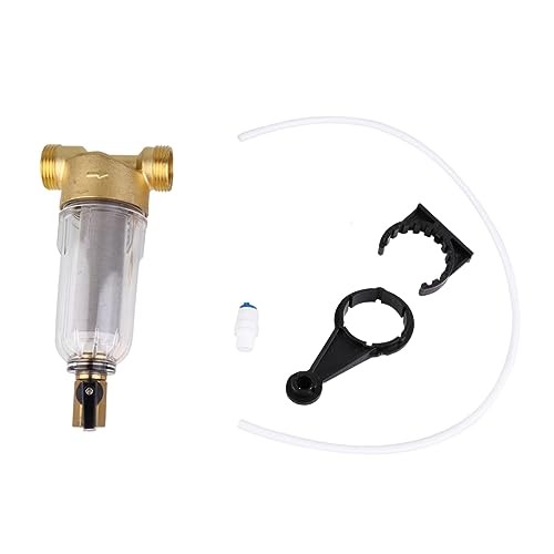 TOYANDONA Backwash Filter Pre-filter Reusable Faucet Water Filter for Home Water Purifier