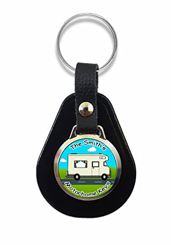 Personalised Motorhome Keys Key Fob Keyring Camping Gift R...