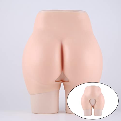 Calcinhas Femininas de Silicone Sem Acolchoado Reforçador de Modelador Calcinha -, XL