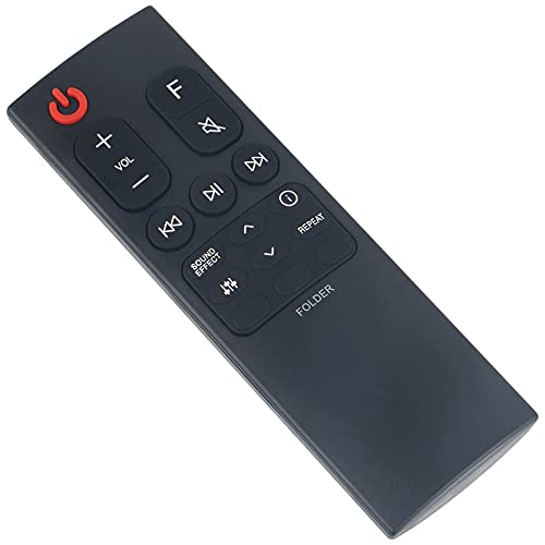 VINABTY Telecomando di ricambio AKB75595361 AKB75595361 Soundbar, compatibile con sistema