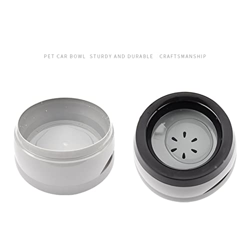 Wassernapf für Hunde, 750 ml, langsamer Wasserspender, auslaufsicher, für Auto, Reise, Fahrzeug, keine Katzen, Hundespender für Fahrzeug, Auto, Reisen, für Kisten