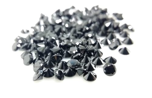 Oxyde de zirconium noir AAA de qualité supérieure pour joailliers