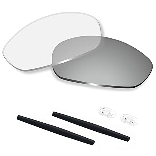 Image of Polarized Replacement Lenses & Rubber Kits Compatible with Oakley Whisker