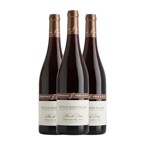 Ferraton Père Plan de Dieu Côtes du Rhône Villages 75 cl Vino tinto (Caja de 3 Botellas de 75 cl)