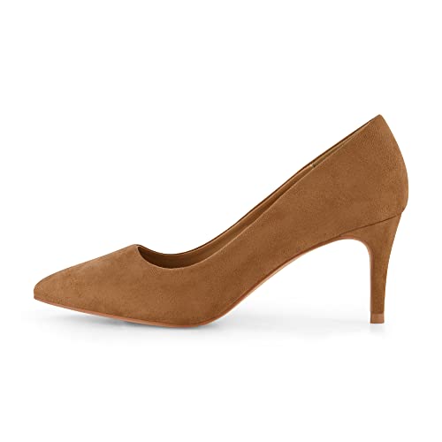 CUSHIONAIRE Women's Preston Dress Pump +Memory Foam, Wide Widths Available2