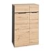 Produktbild DEINE TANTE EMMA 5035GH10 Büroschrank Memphis Kommode Aktenschrank Graphit/Artisan Eiche Nb. ca. 75 x 122 x 38 cm