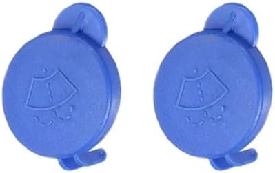 Car radiator cap Compatible With For Fiesta For Mk5 2002-2008 For Fusion 2001-2012 For Figo CE 2011-2015 1488251 Car Parts Wiper Washer Fluid Reservoir Cap(2pc)