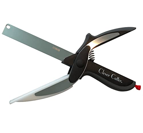 Clever Cutter 2-en-1 Cuchillo y Tabla de Cortar miniatura 1
